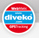 diveko&reg; - WebMatic & GPS Tracking